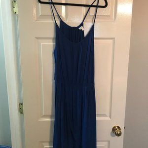 Blue Wrap dress